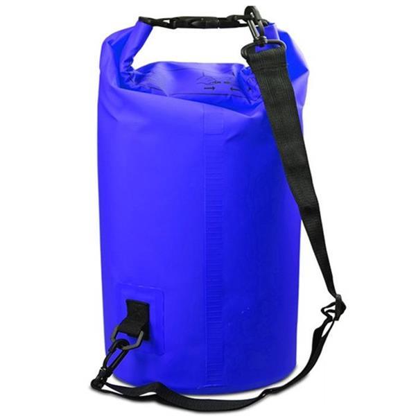 Grote foto outdoor waterproof double shoulder bag dry sack pvc barrel b caravans en kamperen kampeertoebehoren