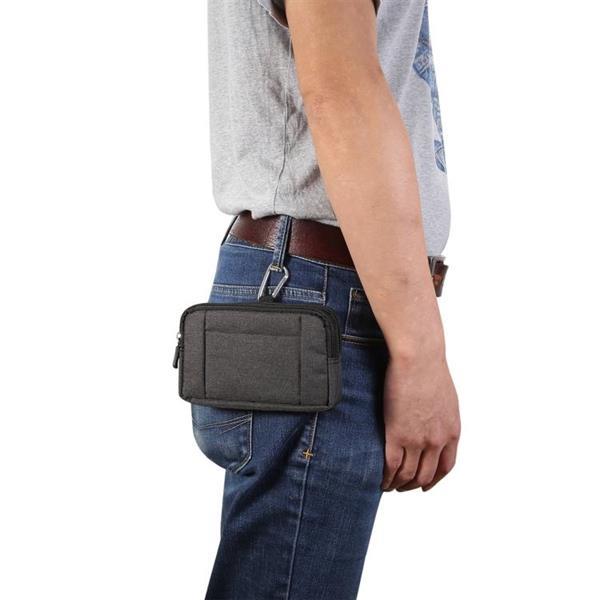 Grote foto port denim universele telefoontas taille tas voor 5 2 inch o caravans en kamperen kampeertoebehoren