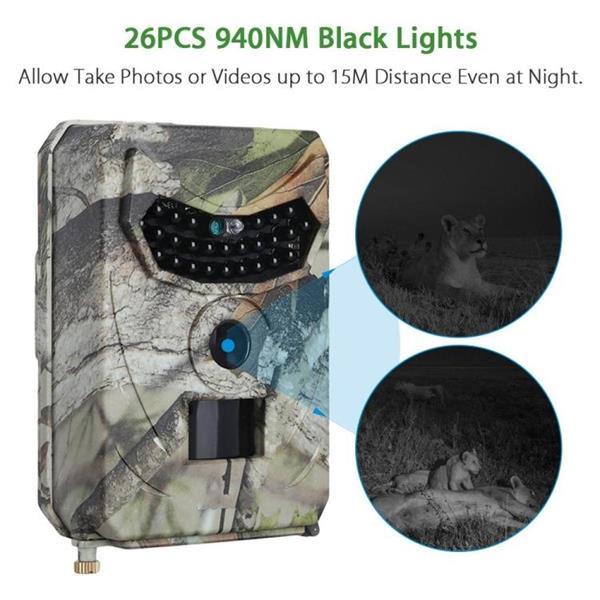 Grote foto pr 100 1mp ip54 waterdichte ir night vision beveiliging hunt caravans en kamperen kampeertoebehoren