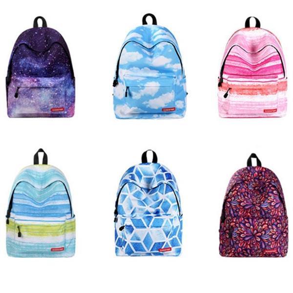 Grote foto tarry pattern print travel rugzak school schouders tas voor caravans en kamperen kampeertoebehoren