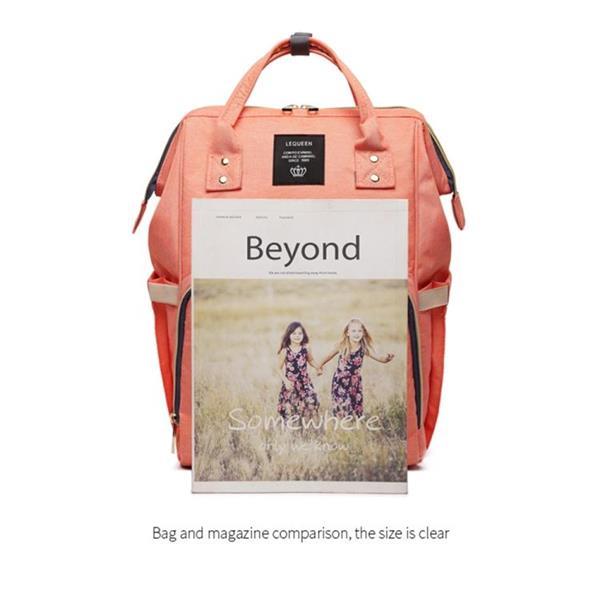 Grote foto stripe fashion multi function mom bag treasure mother go out caravans en kamperen kampeertoebehoren