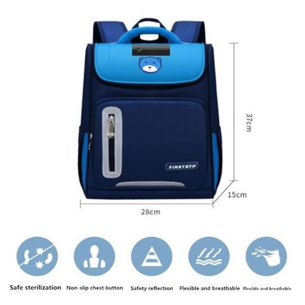 Grote foto travel backpack kinderen leren fashion school bag ultraviole caravans en kamperen kampeertoebehoren