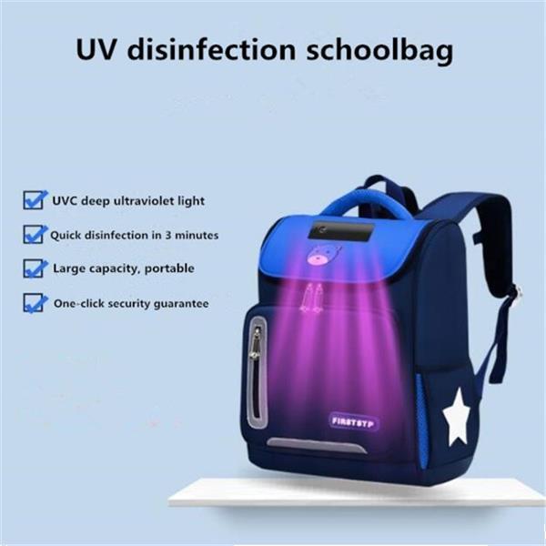 Grote foto travel backpack kinderen leren fashion school bag ultraviole caravans en kamperen kampeertoebehoren