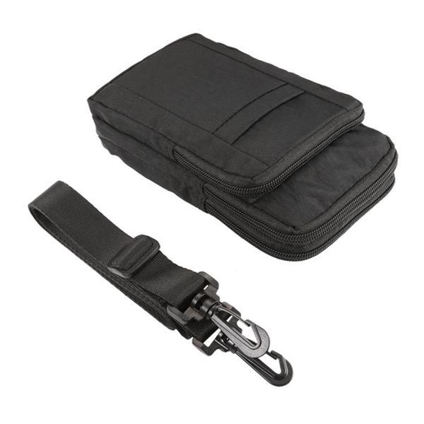 Grote foto uitentelefoon draagtas pouch nylon crossbody schouder taille caravans en kamperen kampeertoebehoren