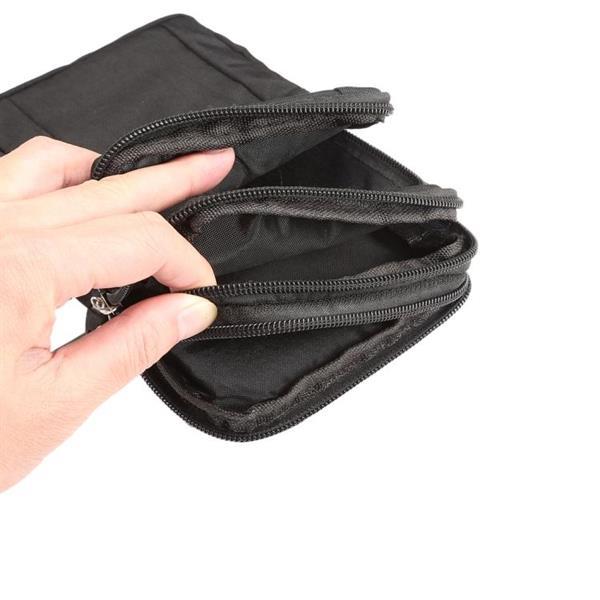 Grote foto uitentelefoon draagtas pouch nylon crossbody schouder taille caravans en kamperen kampeertoebehoren