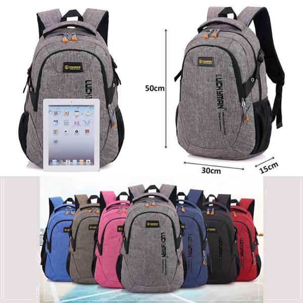 Grote foto unisex waterdicht polyester rugzak school bag casual zakelij caravans en kamperen kampeertoebehoren