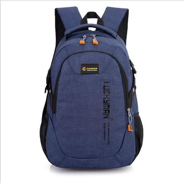 Grote foto unisex waterdichte polyester rugzak schooltas casual busines caravans en kamperen kampeertoebehoren