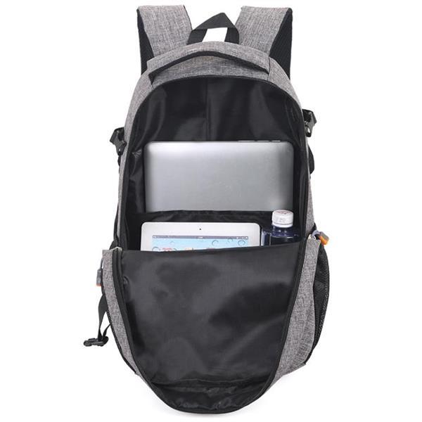 Grote foto unisex waterdichte polyester rugzak schooltas casual busines caravans en kamperen kampeertoebehoren