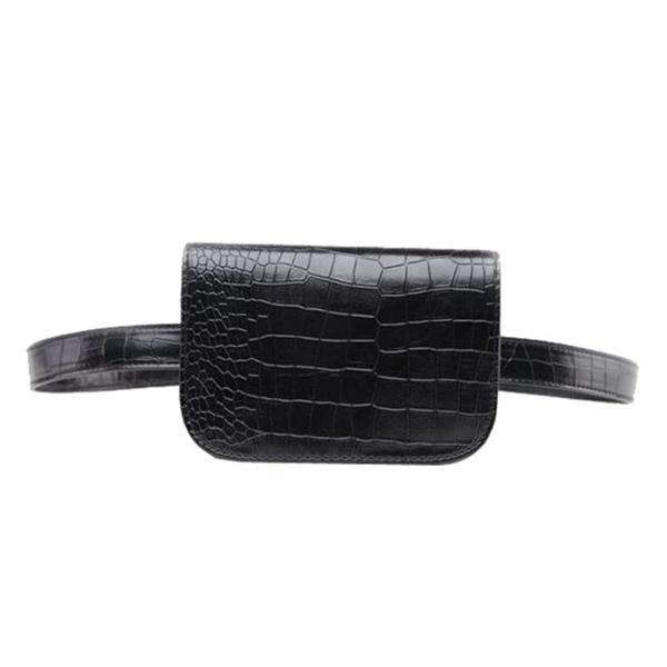 Grote foto vintage vrouwen alligator pu leather waist pack travel belt caravans en kamperen kampeertoebehoren