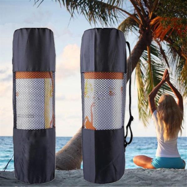 Grote foto yoga pilates mat netto tas draag rugzak geschikt voor 183cm caravans en kamperen kampeertoebehoren