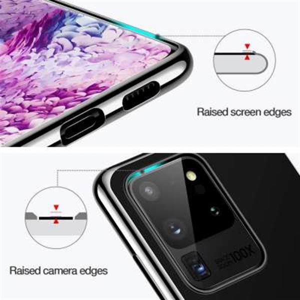 Grote foto esr samsung galaxy s20 ultra hoesje essential zwart telecommunicatie samsung