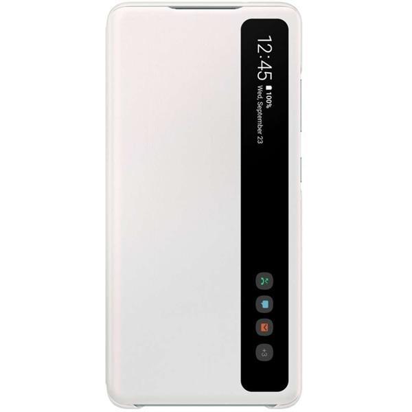 Grote foto samsung galaxy s20 fe clear view cover wit telecommunicatie samsung