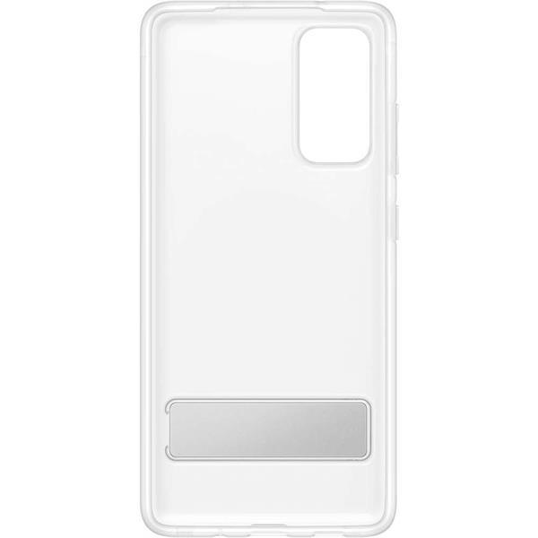 Grote foto samsung galaxy s20 fe protective standing cover transparant telecommunicatie samsung