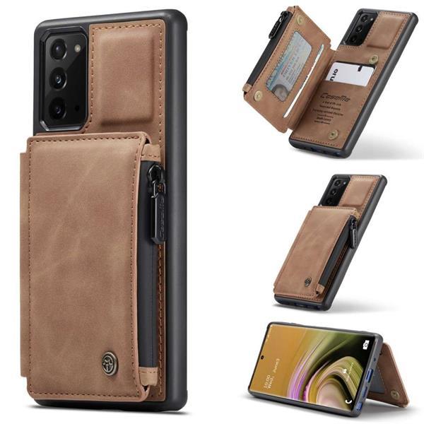 Grote foto caseme samsung galaxy note 20 back cover wallet hoesje bru telecommunicatie samsung