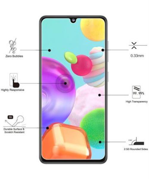 Grote foto eiger 2.5d glass samsung a41 screenprotector tempered glass telecommunicatie samsung
