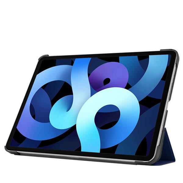 Grote foto apple ipad air 4 2020 smart tri fold case blauw computers en software tablets apple ipad