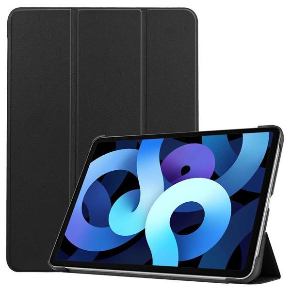 Grote foto apple ipad air 4 2020 smart tri fold case zwart computers en software tablets apple ipad