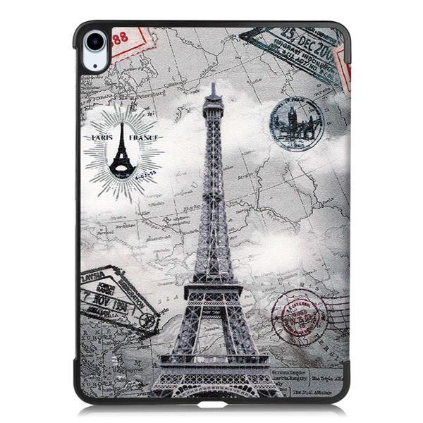 Grote foto apple ipad air 4 2020 tri fold case eiffeltoren computers en software tablets apple ipad