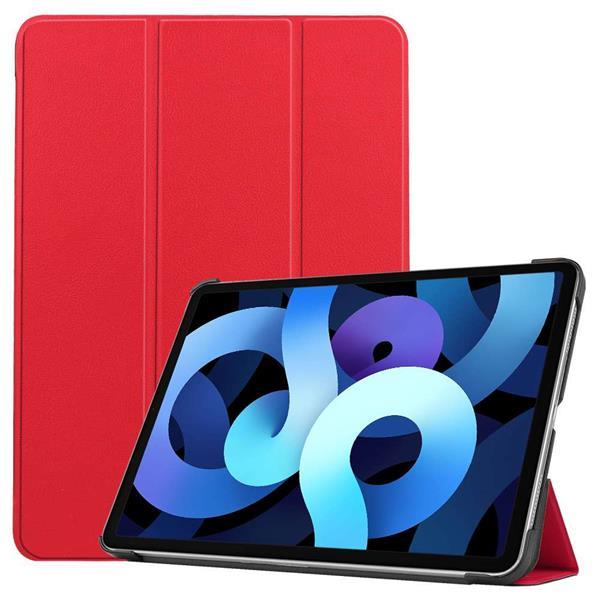 Grote foto apple ipad air 4 2020 smart tri fold case rood computers en software tablets apple ipad