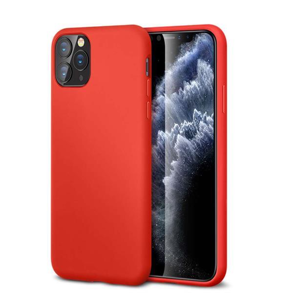 Grote foto apple iphone 11 pro max esr yippee color hoesje rood telecommunicatie apple iphone
