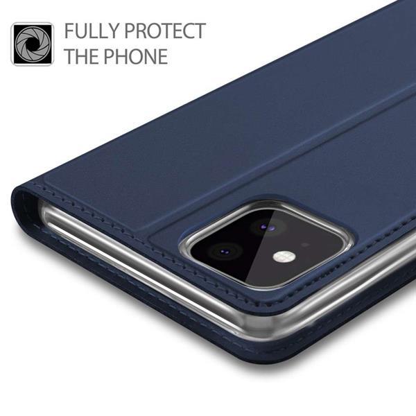 Grote foto apple iphone 11 pro max tpu wallet hoesje blauw telecommunicatie apple iphone