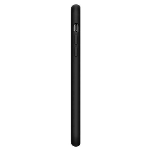 Grote foto apple iphone 11 pro spigen hoesje silicone fit zwart telecommunicatie apple iphone