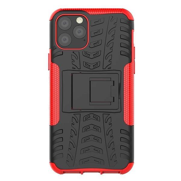 Grote foto apple iphone 11 pro rugged hybrid hoesje rood telecommunicatie apple iphone