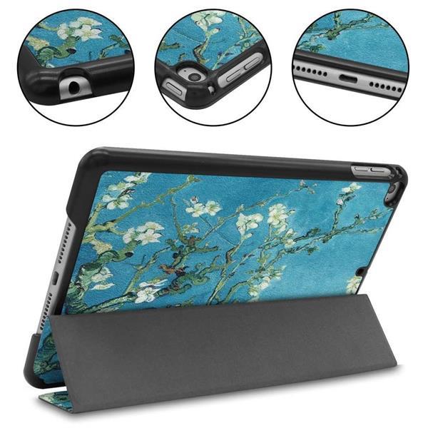 Grote foto apple ipad mini 2019 smart tri fold case blauwe bloesem computers en software tablets apple ipad mini