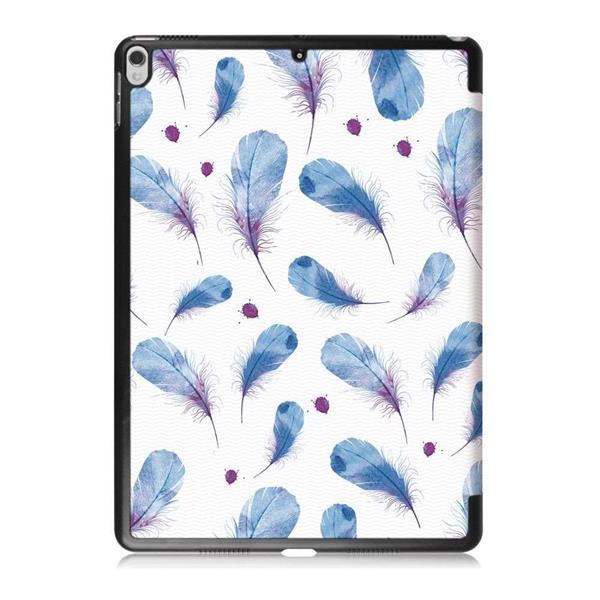 Grote foto apple ipad pro 10.5 2017 smart tri fold case feathers computers en software tablets apple ipad