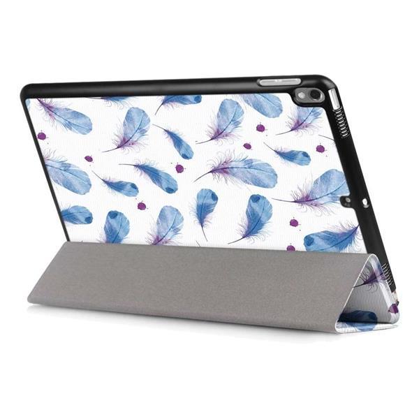 Grote foto apple ipad pro 10.5 2017 smart tri fold case feathers computers en software tablets apple ipad
