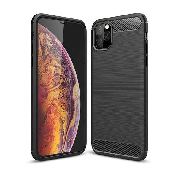 Grote foto apple iphone 11 pro rugged tpu hoesje zwart telecommunicatie apple iphone