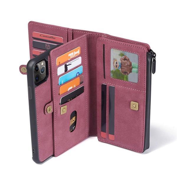 Grote foto caseme apple iphone 11 pro max luxe multi portemonnee hoesje telecommunicatie apple iphone