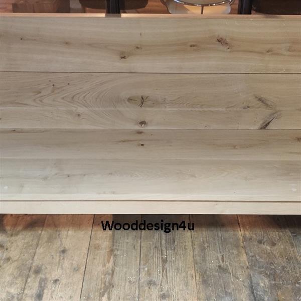 Grote foto spaanse bank eiken wooddesign4u tuin en terras tuinmeubelen