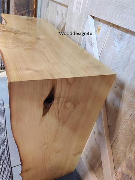 Grote foto acaciahouten wastafelmeubel wooddesign4u huis en inrichting complete badkamers