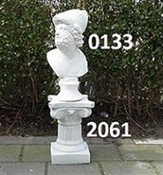 Grote foto ajax supporter op gelet beeld zeus van beton tuin en terras tuinbeelden en tuinkabouters