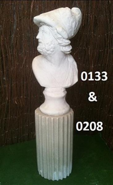 Grote foto ajax supporter op gelet beeld zeus van beton tuin en terras tuinbeelden en tuinkabouters