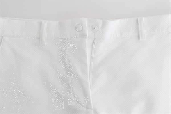 Grote foto ermanno scervino beachwear white bermuda city shorts dress i kleding dames broeken en pantalons