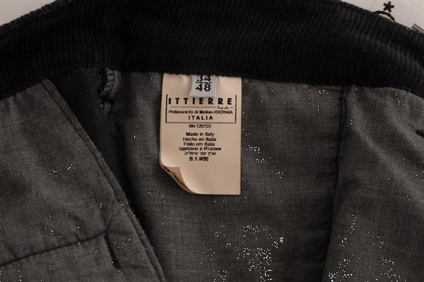 Grote foto gf ferre black corduroy cotton straight fit pants it48 m kleding heren spijkerbroeken en jeans