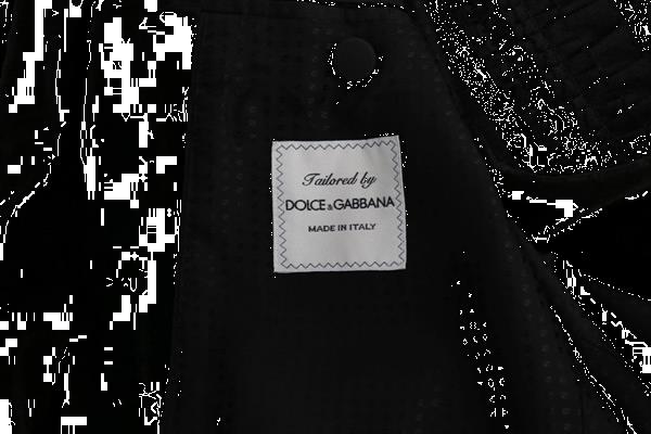 Grote foto dolce gabbana black wool silk torero long 3 piece suit it4 kleding heren kostuums en colberts