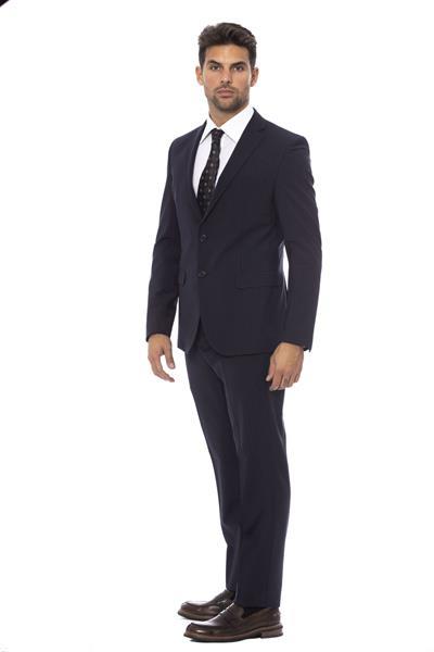 Grote foto verri blu navy suit it50 l kleding heren kostuums en colberts