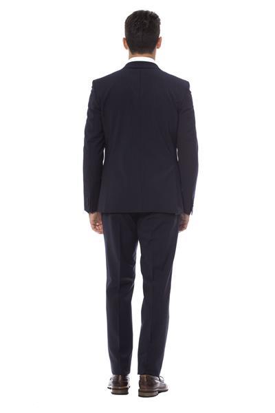 Grote foto verri blu navy suit it50 l kleding heren kostuums en colberts