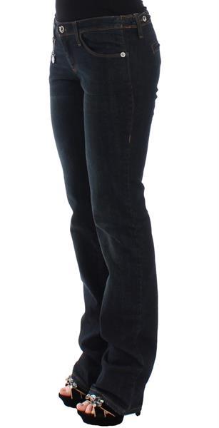 Grote foto costume national blue slim fit jeans w33 kleding dames spijkerbroeken en jeans