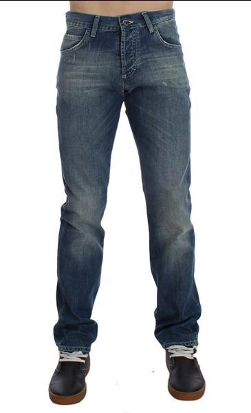 Grote foto exte blue wash cotton regular fit jeans w30 kleding heren spijkerbroeken en jeans