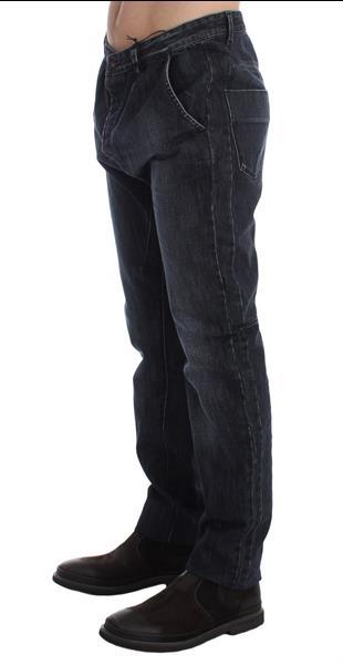 Grote foto costume national blue wash regular fit cotton jeans w34 kleding heren spijkerbroeken en jeans