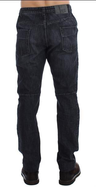 Grote foto costume national blue wash regular fit cotton jeans w34 kleding heren spijkerbroeken en jeans