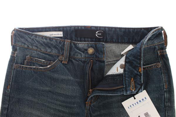 Grote foto cavalli blue wash straight fit regular jeans w26 kleding dames spijkerbroeken en jeans