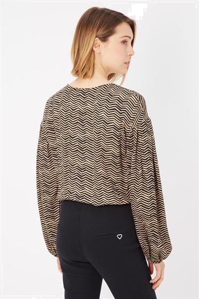 Grote foto please brown black sweater s kleding dames truien en vesten