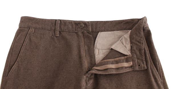 Grote foto gf ferre brown cotton regular fit casual pants it48 m kleding heren spijkerbroeken en jeans