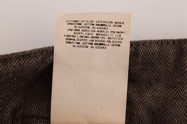 Grote foto gf ferre brown cotton regular fit casual pants it48 m kleding heren spijkerbroeken en jeans
