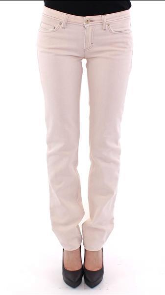 Grote foto dolce gabbana beige cute cotton regular fit jeans pants w2 kleding dames spijkerbroeken en jeans